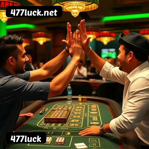 Jogos de Mesa Premium 477luck - Blackjack, Roleta, Baccarat